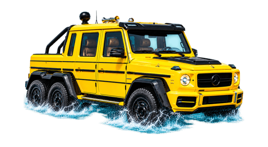 Премиальный водный катер Mercedes G63