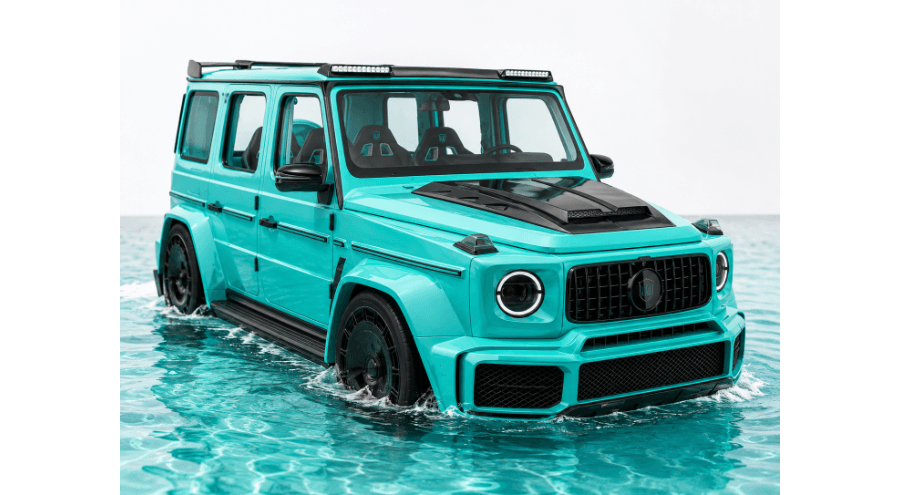 Премиальный водный катер Mercedes G-Class изображение галереи 2