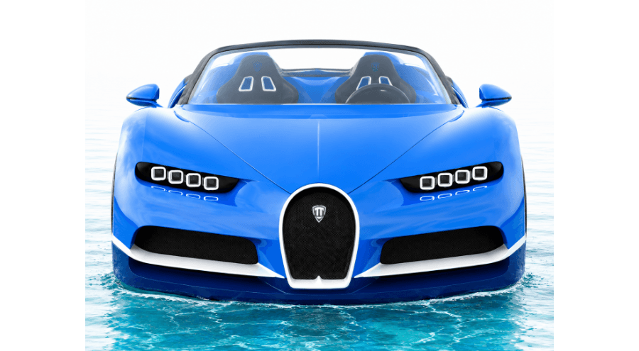 Премиальный водный катер Bugatti миниатюра 3