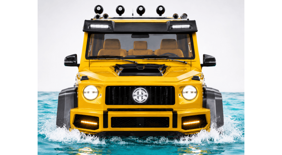 Премиальный водный катер Mercedes G63 изображение галереи 5