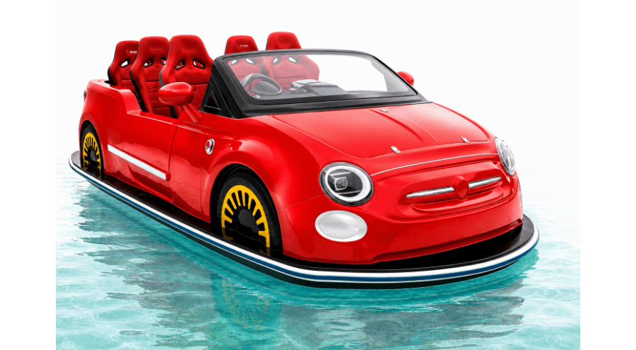 Семейный водный катер Fiat 500L изображение галереи 2