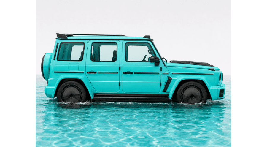 Премиальный водный катер Mercedes G-Class изображение галереи 4
