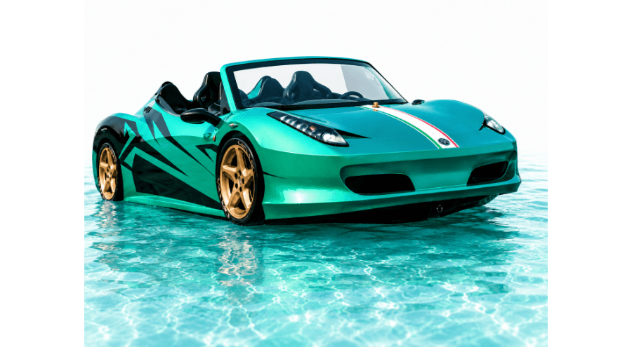 Премиальный водный катер Ferrari SF60 миниатюра 1