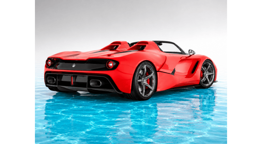 Премиальный водный катер Ferrari F7 изображение галереи 5