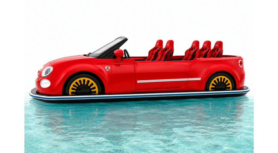 Семейный водный катер Fiat 500L изображение галереи 5