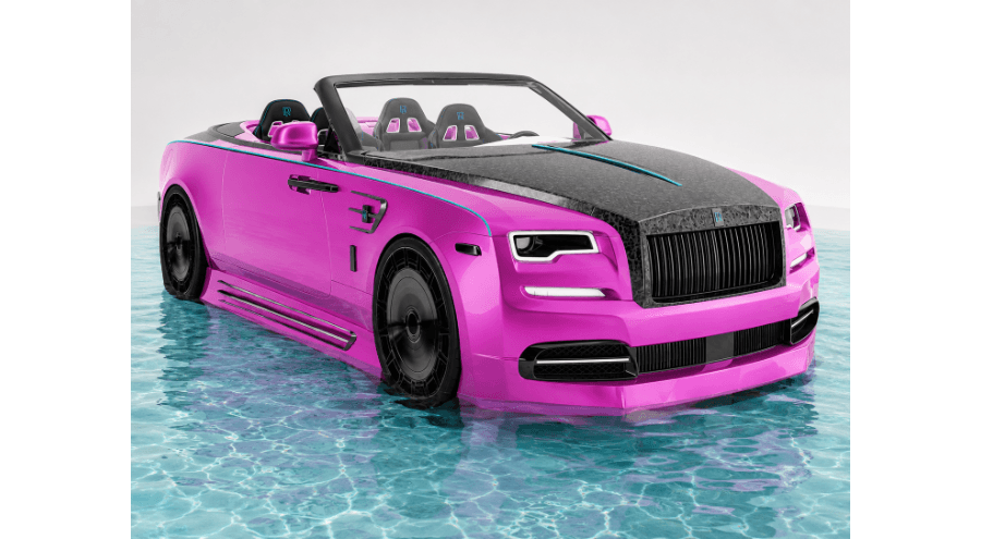 Премиальный водный катер Rolls-Royce миниатюра 1