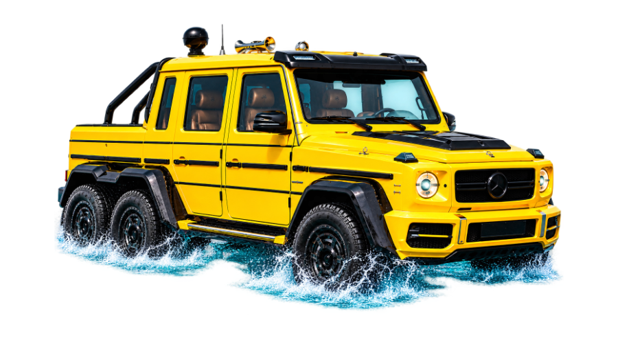 Премиальный водный катер Mercedes G63